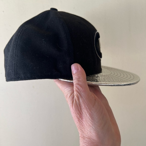 Montreal Canadiens NHL New Era 59Fifty sz 7.5 black silver mirror flat bill - Picture 6 of 9